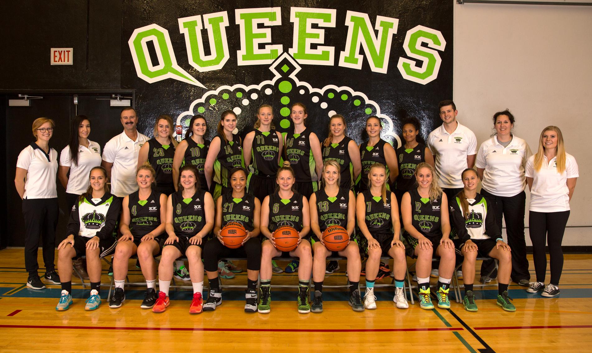  The Queens Basketball team is looking for a strong 2nd half as they eye the playoffs. 